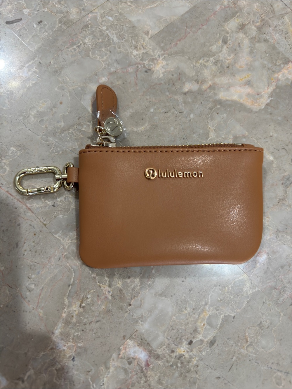 Lululemon keychain pouch wallet
